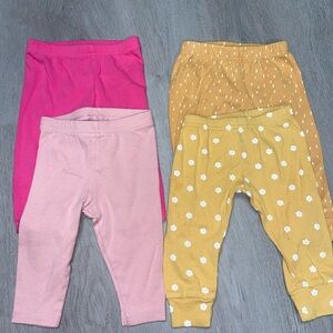 Carter’s Cloud Island Leggings Jogger Bundle Size Baby Girl 6 Months